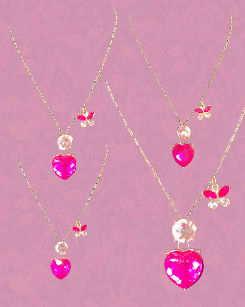Image of Sugarglass Heart Necklace