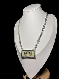 Image 1 of Bat Chainmail Soldered Necklace 