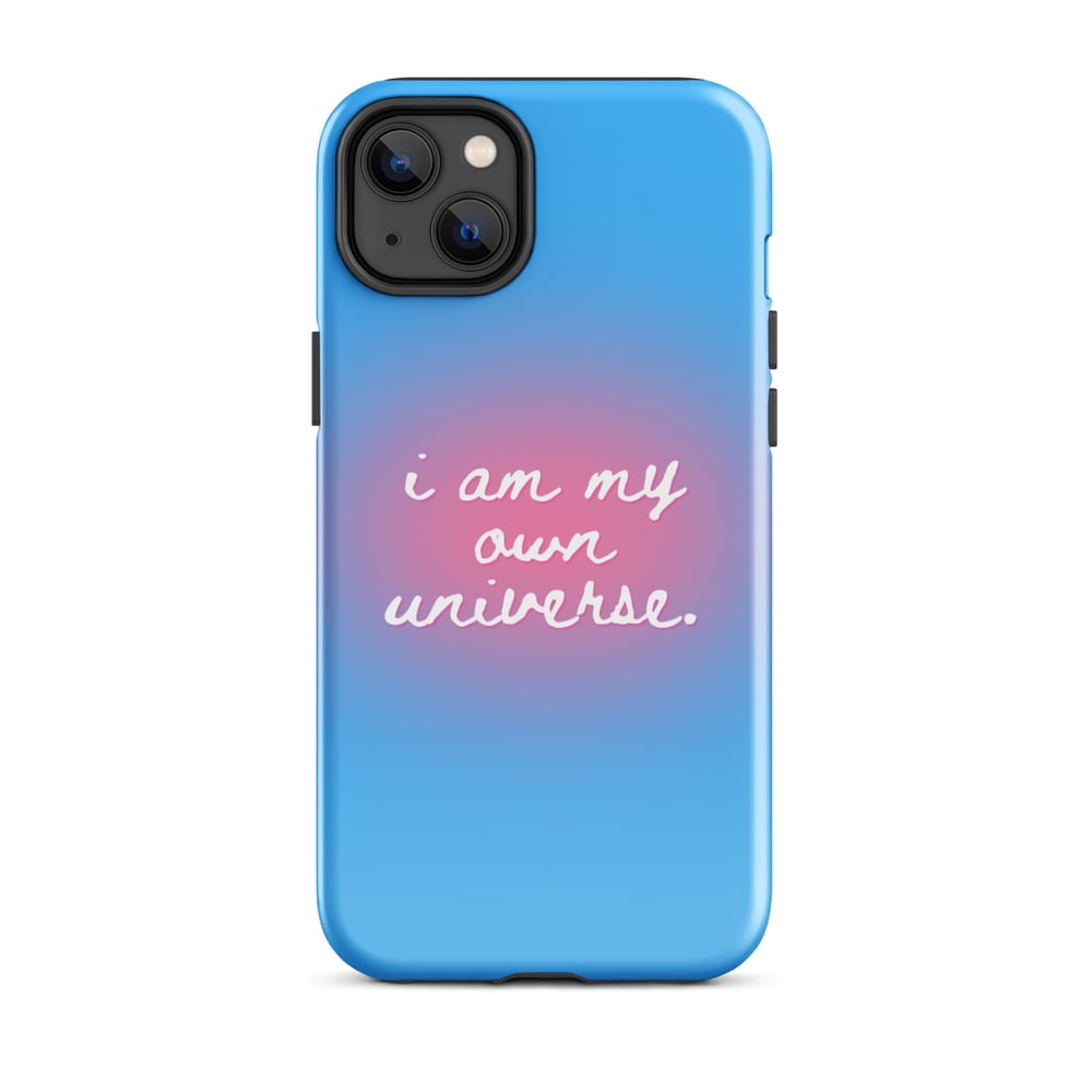 ZEN EXP - “I am my own universe” Tough Case for iPhone®