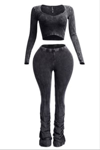 Image 1 of Stacked Jogger Set
