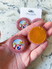 Image 2 of Pink Sailor Moon Earrings (Dangly or Studs)