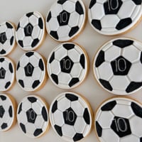 Image 4 of Soccer Ball Cookies ⚽️
