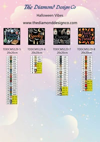 Image 4 of Halloween Vibes Mini Diamond Painting Kit by AylaandEnnaDesigns