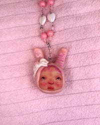 Image 1 of macaron necklace - Rose