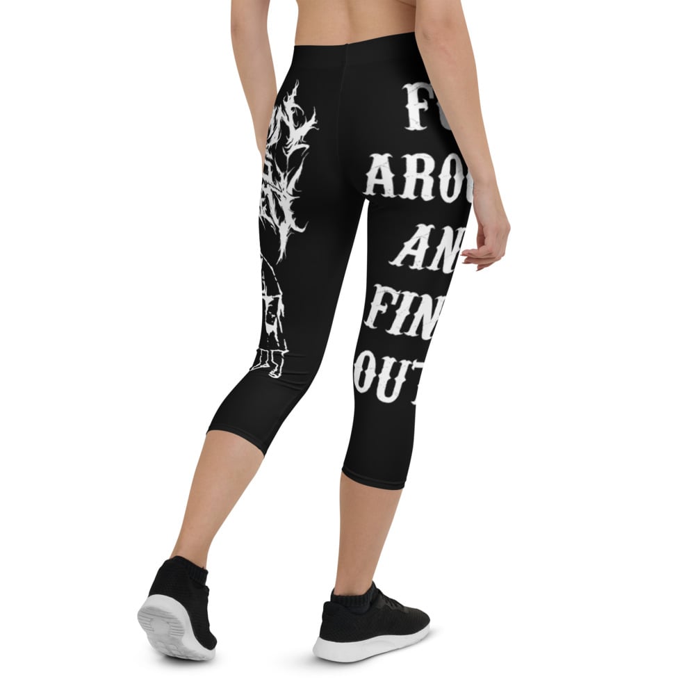 Fuck Around Capri Leggings