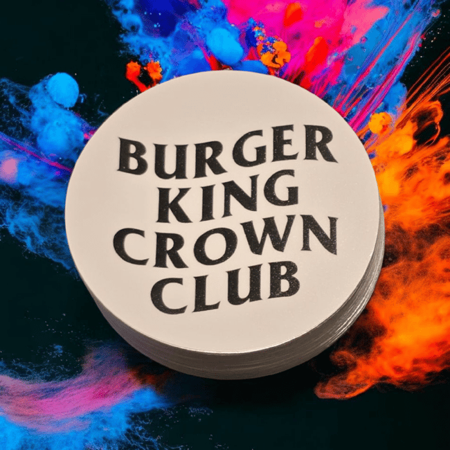 427. KING ME STICKER