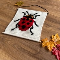 Image 2 of Crochet Ladybird tapestry