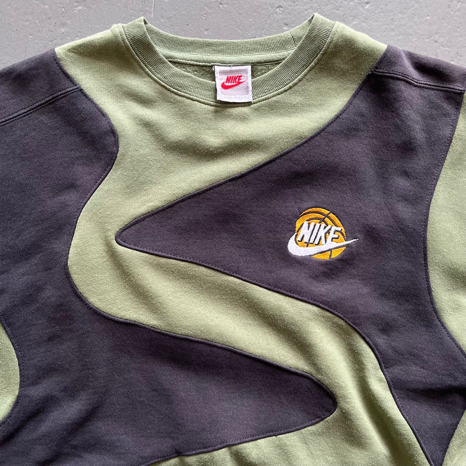 Image of Vintage 90s Nike rework sweatshirt size large 