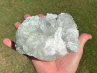Image 4 of Frosty Green Cubic Fluorite Specimen #2158