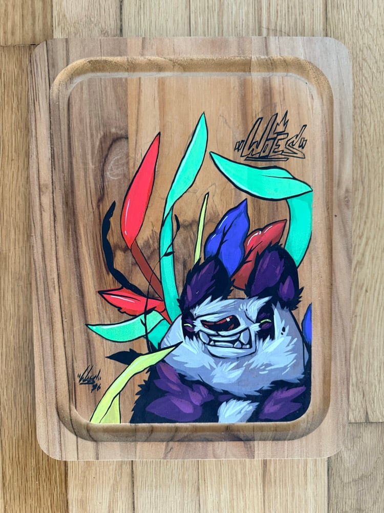 Image of Tropical Cuts 2 - 12” x 9” Original
