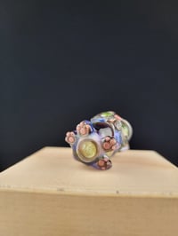 Image 6 of Purple Green Multi Kitty Pendant