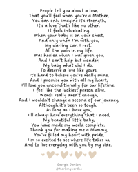 Mothers love poem
