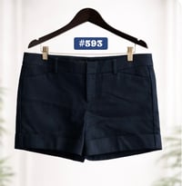 Image 1 of New Sz 2 Mossimo stretch denim shorts #593*6l