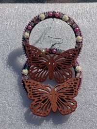 Image 1 of Blushing Butterfly Garden Jewelry Set