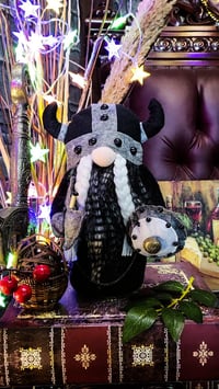 Image 2 of 👑The Armored Kingdom Gnome Warrior Plushie