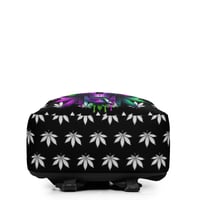 Image 2 of 4 weed skulls Minimalist Backpack