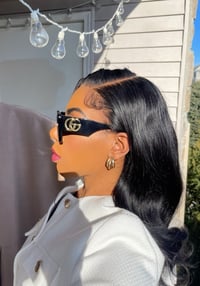 Image 15 of 16 inch READY TO WEAR 10x6 Lace Closure SILKY STRAIGHT Wig