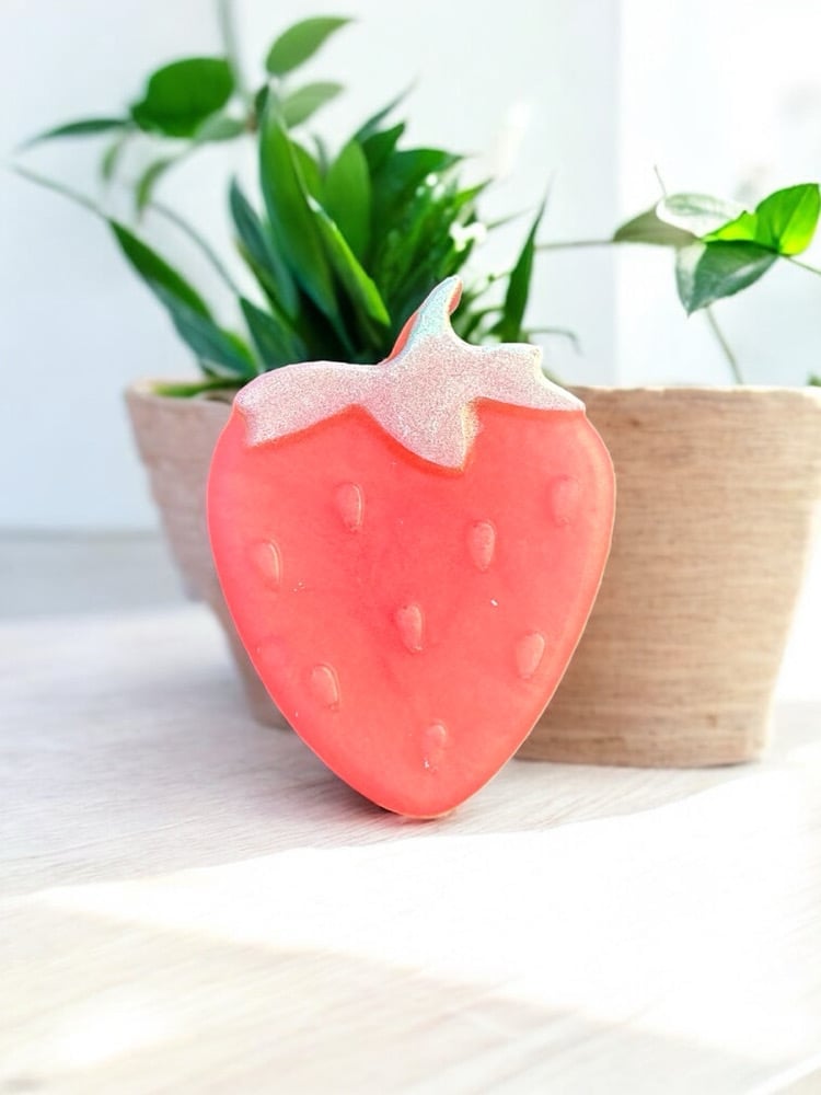 Image of Large Strawberry Soap