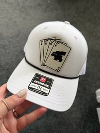 Image 1 of White #17 Hat