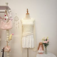 Image 1 of fairy crochet long sleeve top