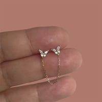 Image 2 of butterfly double stud