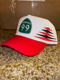 Image 3 of 99 red and white diamond 