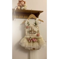 Spring deer romper 