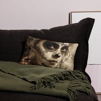 Image 3 of Sugar skull 2 Basic Pillow