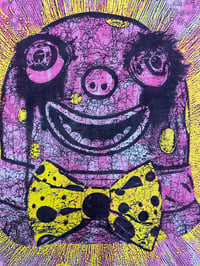 Image 3 of Mr Blobby No Gods No Masters tie dye t-shirts