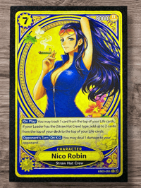 Le:15 “Nico Robin Card” w/ @moodmats (7 left available)