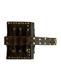 Image 5 of Belted Pocket Journal (Olive Oil)