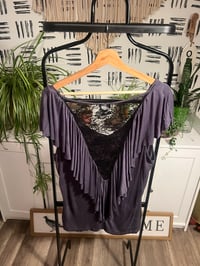 Image 2 of lace back top