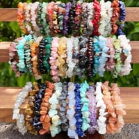 Healing Crystal Chip Bracelet