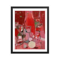 Image 1 of FRAMED ACRYLIC ART PRINT "PARTY"