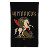 Drapeau vertical | Victorieux