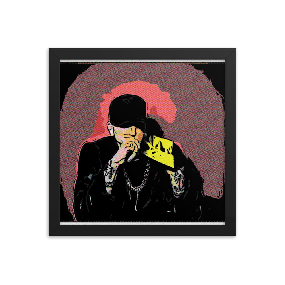 ZEN EXP - Eminem Framed photo paper poster