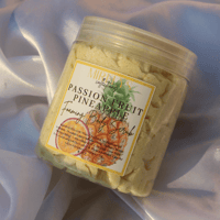 Image 1 of Passion Fruit Pineapple Foaming Body Scrub