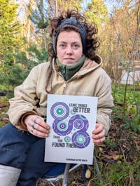 Image 4 of 'LEAVE THINGS BETTER' Risograph Print