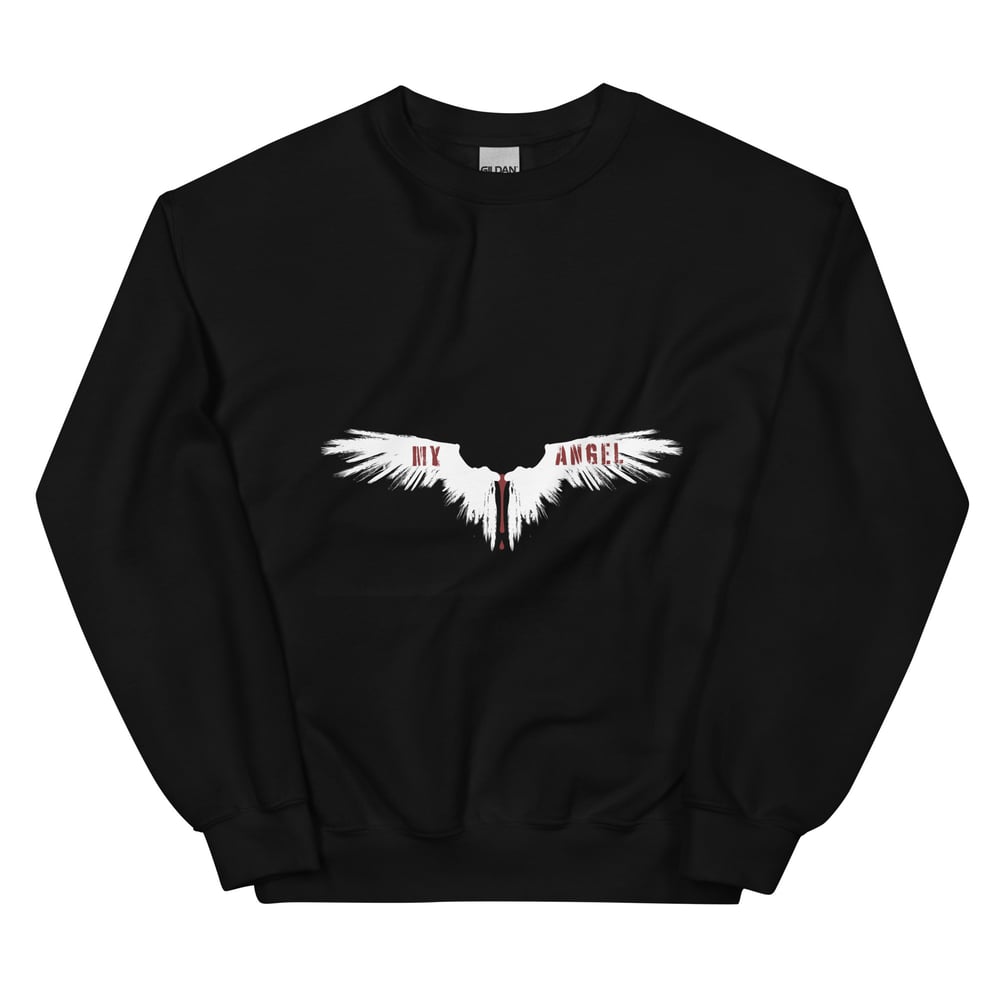 Image of My angel white wings officially licensed under your scars Unisex Sweatshirt