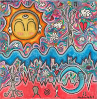 “Sun and Moon V1” Original Painting