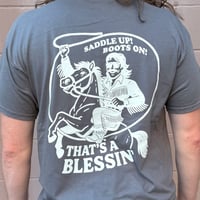 Image 3 of That’s a Blessin’ T-Shirt (Charcoal)