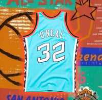 Image 2 of 💎ViNTaGe💎 1996-97 Shaquille O'Neal All-Star East Swingman SeT 🎽🩳