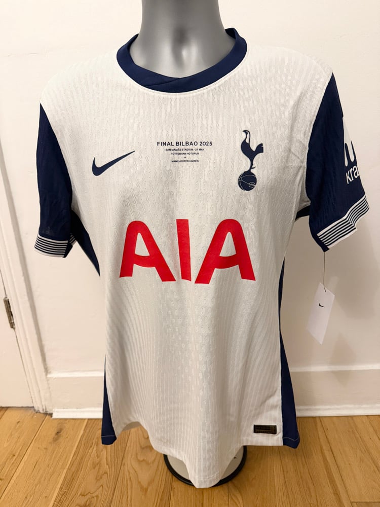 Image of PRE ORDER: Tottenham Hotspur “SON 7” Vaporknit 2024/25 Home Europa Final Shirt,   L