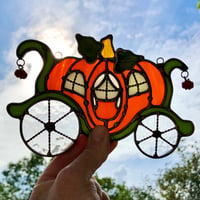 Image 4 of Orange Pumpkin Carriage 