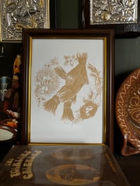 Image 1 of Straw Bear A4 Print