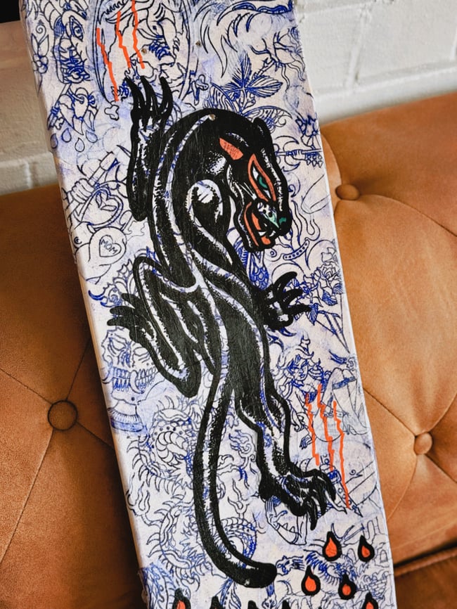 Panther Stencil Deck