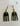 Handmade Wood/Bone Earrings 