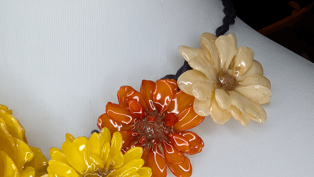 Image of OOAK Rose & Daisy Choker