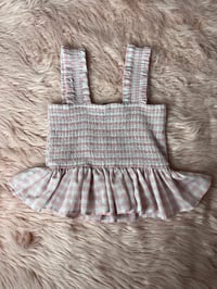 Image 3 of Baby Pink Gingham Top