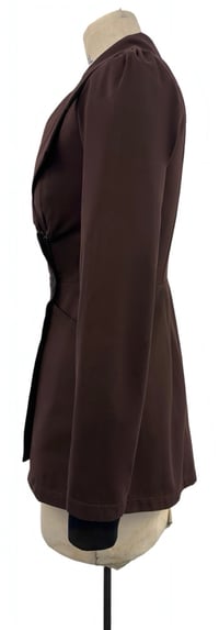 Image 3 of Francois Welsby Jacket in Chocolate -cotton edition